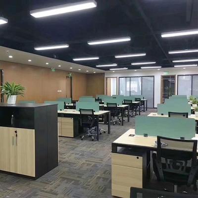 4人職員桌辦公桌-員工辦公工位價(jià)格-職員屏風(fēng)桌廠家